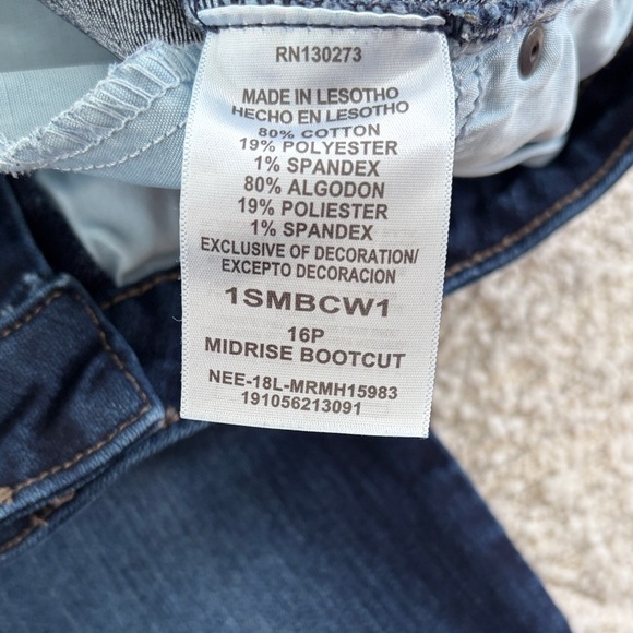 Lee Women's Bootcut Jeans - Deep Indigo - Picture 5 of 5